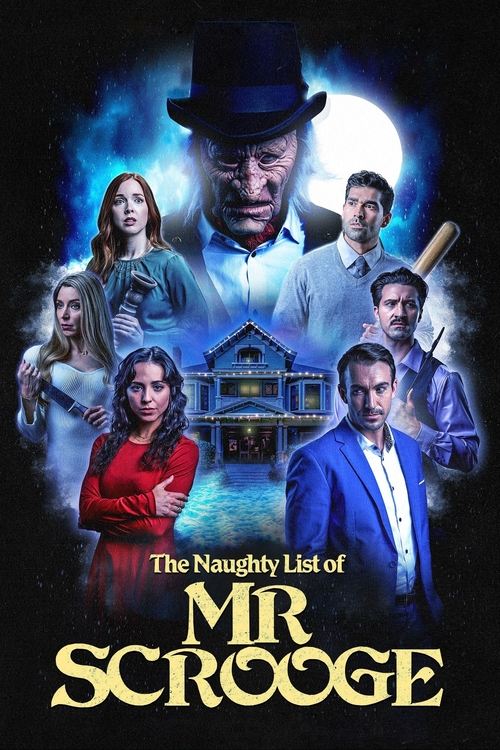 Movie poster for The Naughty List of Mr. Scrooge (2024)