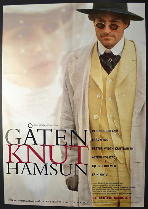 Movie poster for Gåten Knut Hamsun (1996)