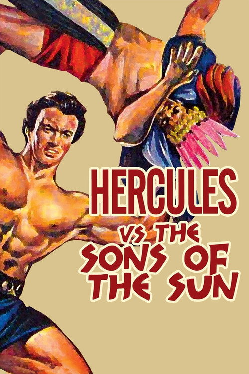 Movie poster for Hercules Against the Sons of the Sun (1964)
