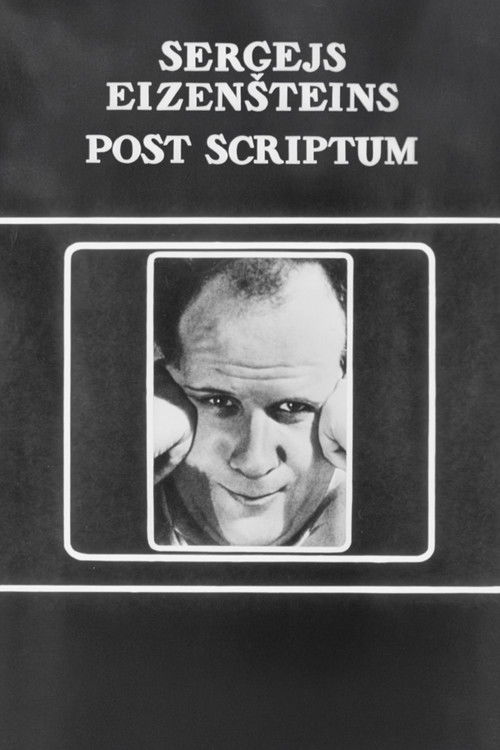 Sergei Eisenstein. Post Scriptum poster