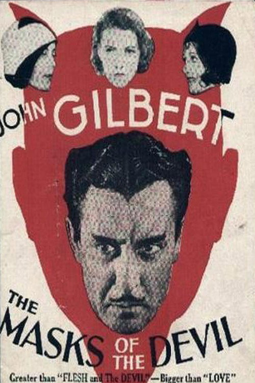 Movie poster for The Masks of the Devil (1928)