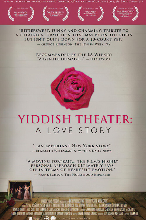 Movie poster for Yiddish Theater: A Love Story (2006)