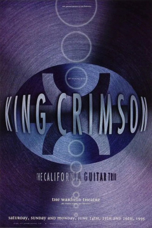 Movie poster for King Crimson - Live at the Warfield Theatre 1995 (2015)