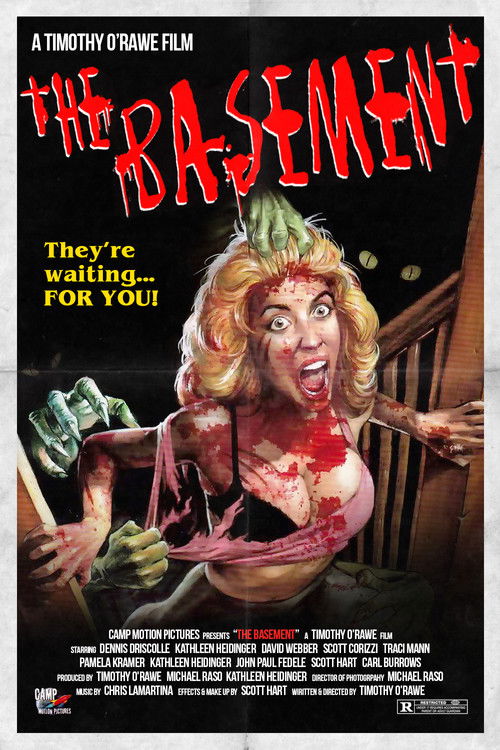 Movie poster for The Basement (1989)