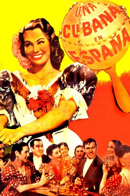 Movie poster for Una cubana en España (1951)