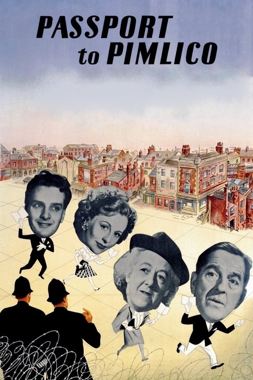 Movie poster for Passport to Pimlico (1949)