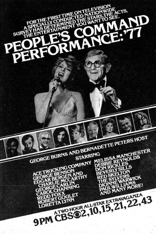 Movie poster for The People's Command Performance: '77 (1977)