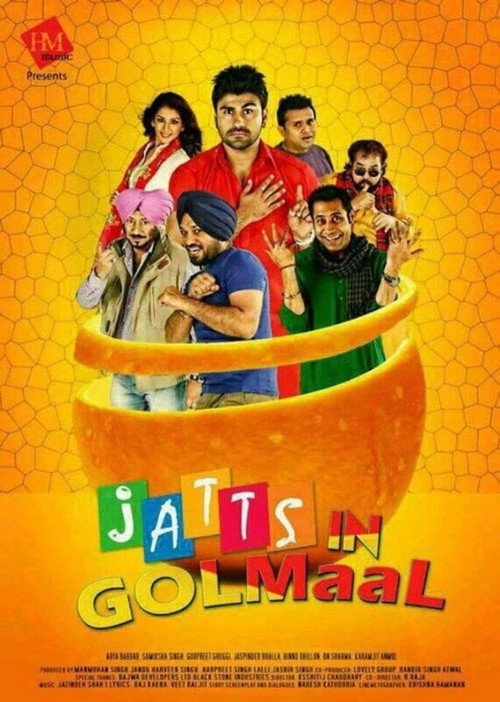 Movie poster for Jatts in Golmaal (2013)