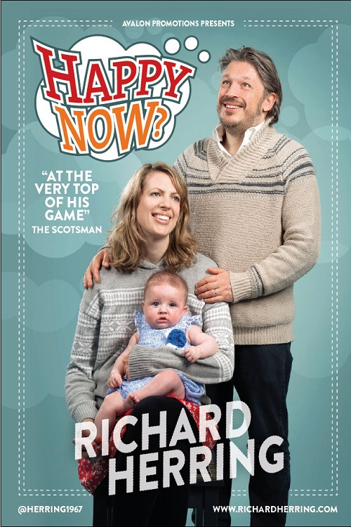 Movie poster for Richard Herring: Happy Now (2016)