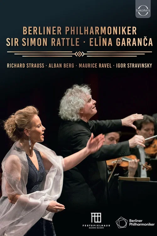 Movie poster for Berliner Philharmoniker: Sir Simon Rattle & Elina Garanca in Baden-Baden (2018)