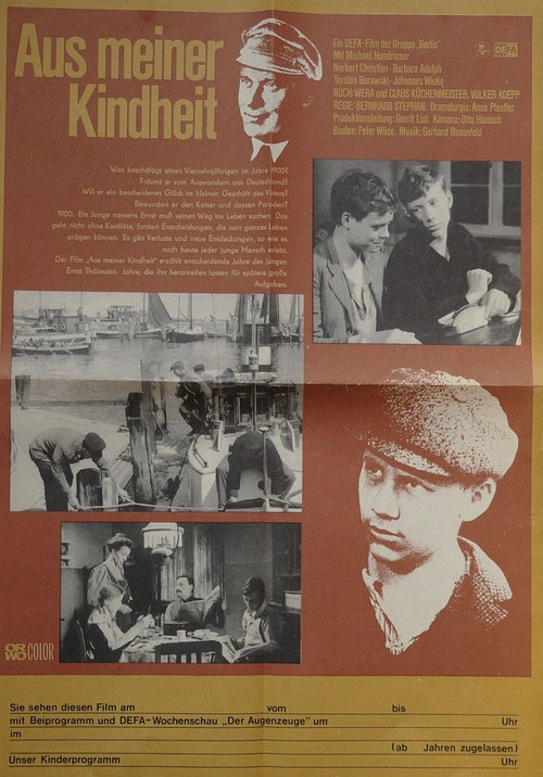 Movie poster for Aus meiner Kindheit (1975)