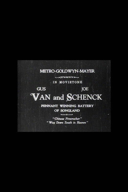 Movie poster for Van and Schenck: Pennant Winning Battery of Songland (1927)
