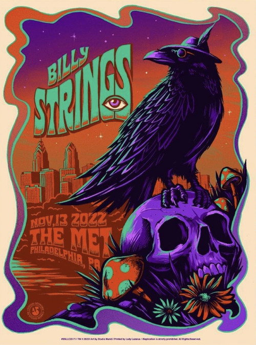 Movie poster for Billy Strings | 2022.11.13 — The Met - Philadelphia, PA (2022)