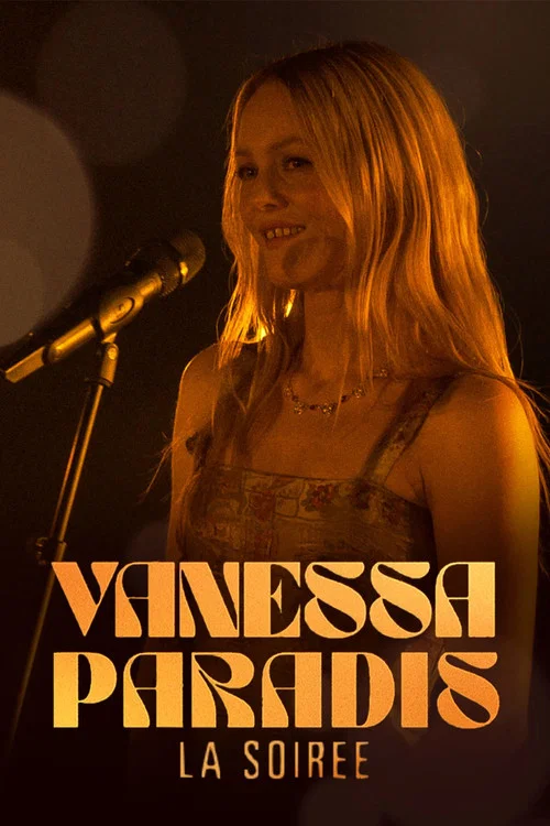 Movie poster for Vanessa Paradis, la soirée (2025)