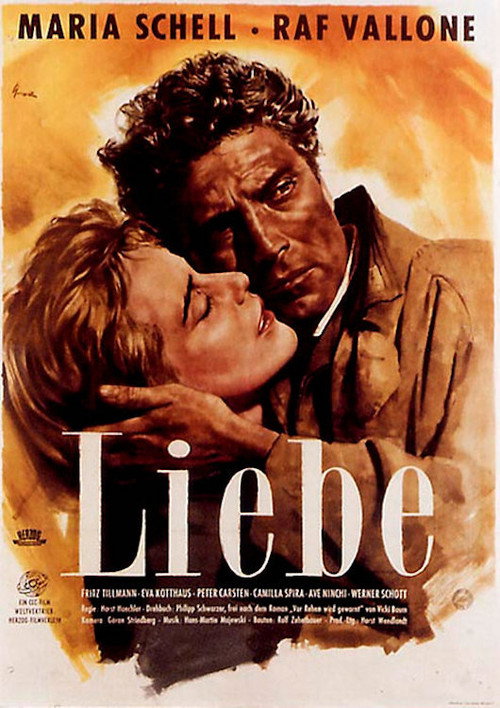 Movie poster for Liebe (1956)