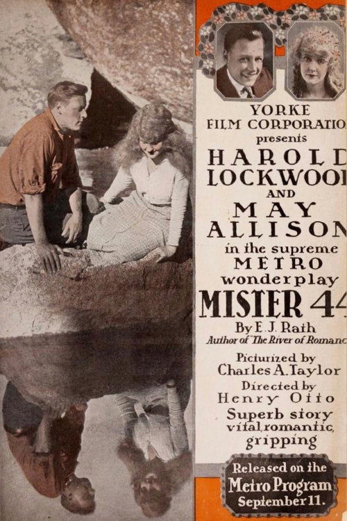 Movie poster for Mister 44 (1916)