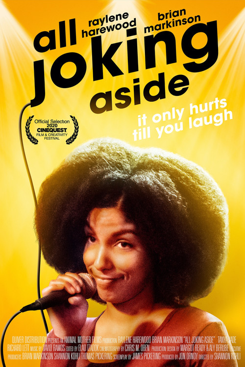 Movie poster for All Joking Aside (2020)
