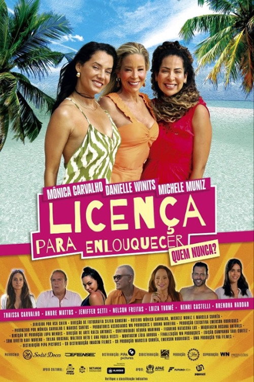 Movie poster for Licença para Enlouquecer (2024)
