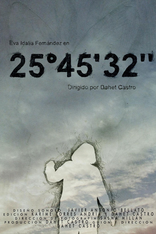 Movie poster for 25° 45′ 32″ (2024)