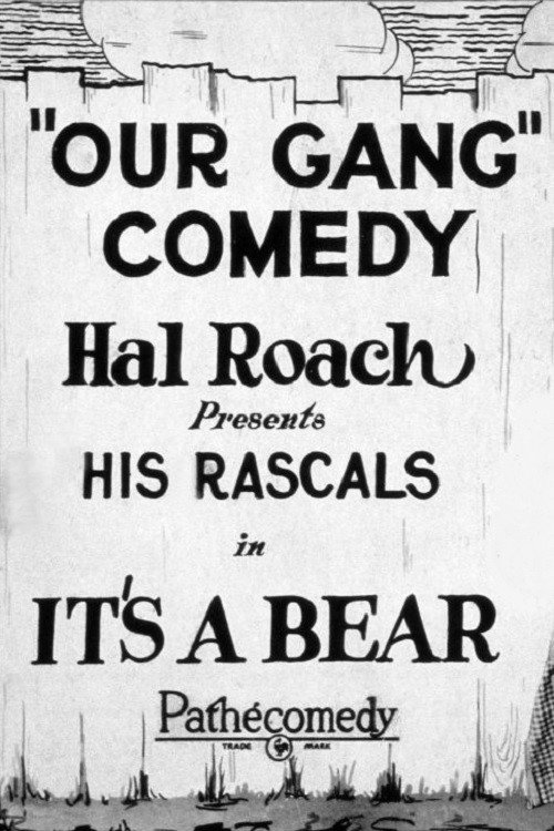 Movie poster for It's a Bear (1924)