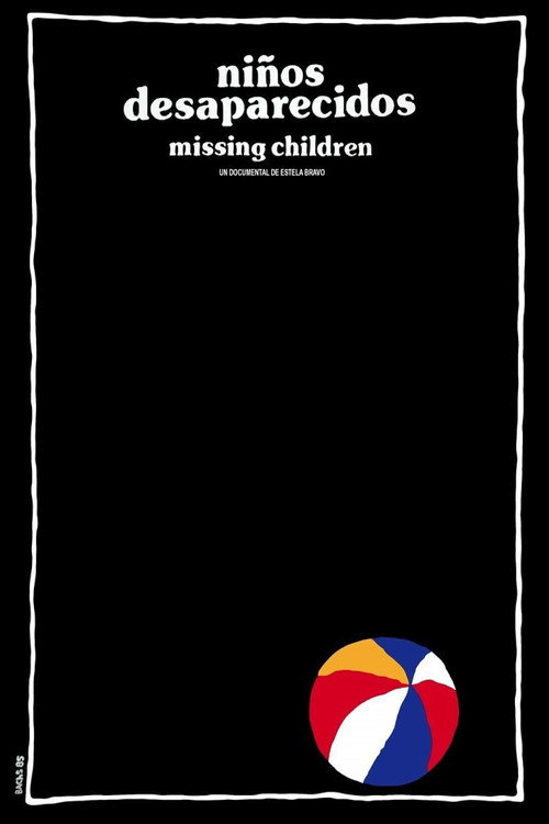Movie poster for Niños desaparecidos (1985)