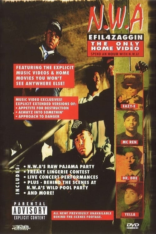 Movie poster for N.W.A. - EfiL4zaggiN (1992)