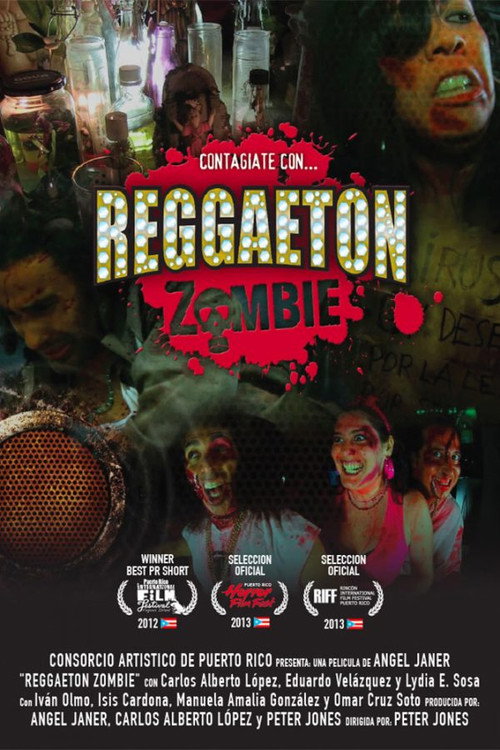 Movie poster for Reggaetón Zombie (2012)