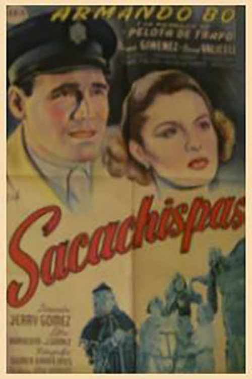 Movie poster for Sacachispas (1950)
