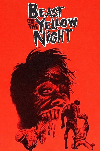 Movie poster for The Beast of the Yellow Night (1971)