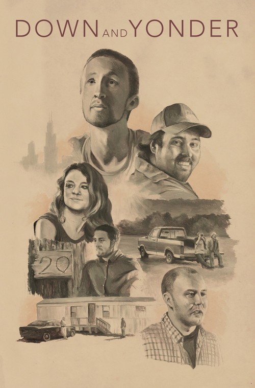 Movie poster for Down and Yonder (2017)