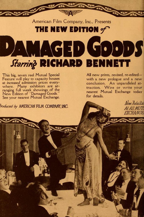 Movie poster for Damaged Goods (1914)