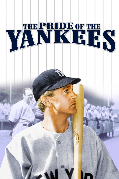 Movie poster for The Pride of the Yankees (1942)