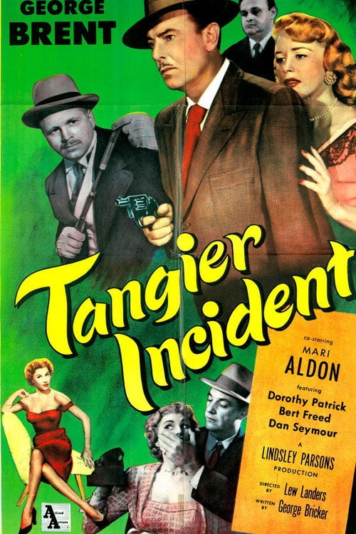 Movie poster for Tangier Incident (1953)