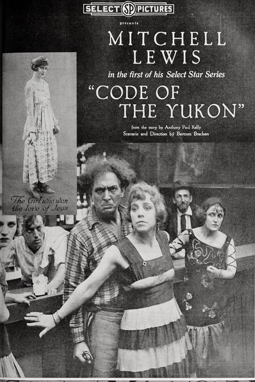 Movie poster for Code of the Yukon (1918)