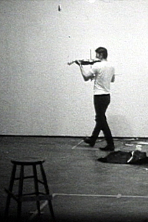 Movie poster for Playing a Note on the Violin While I Walk Around in the Studio (1968)