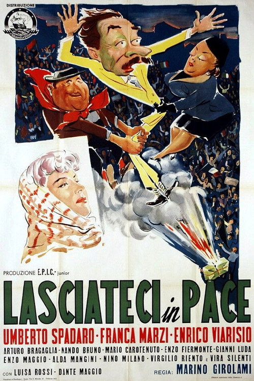 Movie poster for Lasciateci in pace (1953)