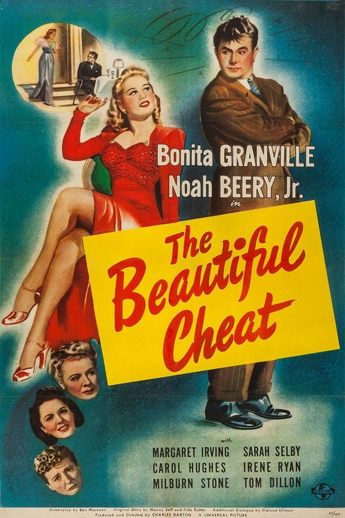 Movie poster for The Beautiful Cheat (1945)