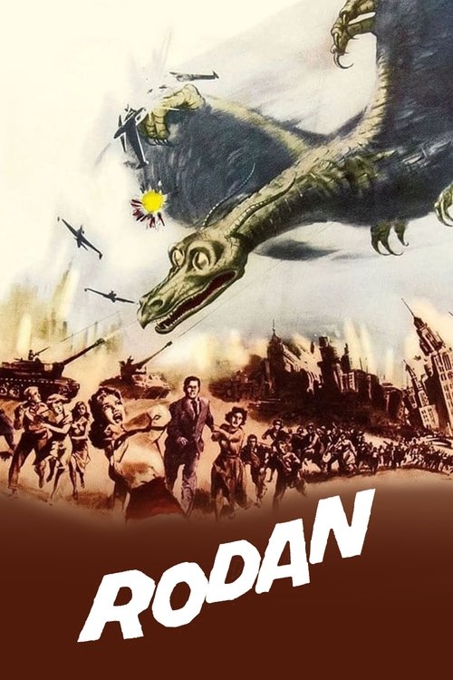 Movie poster for Rodan (1956)