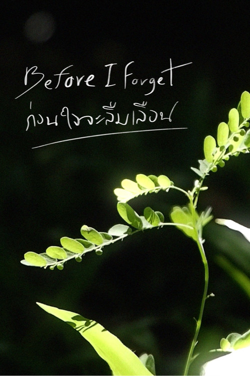 Movie poster for Before I Forget (2025)