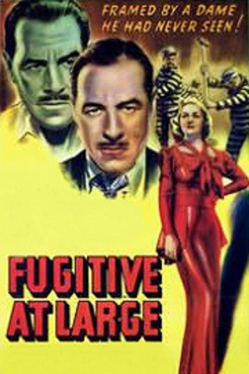 Movie poster for Fugitive at Large (1939)
