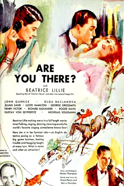 Movie poster for Are You There? (1930)