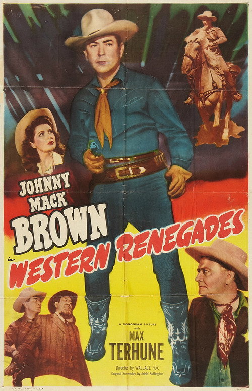 Movie poster for Western Renegades (1949)