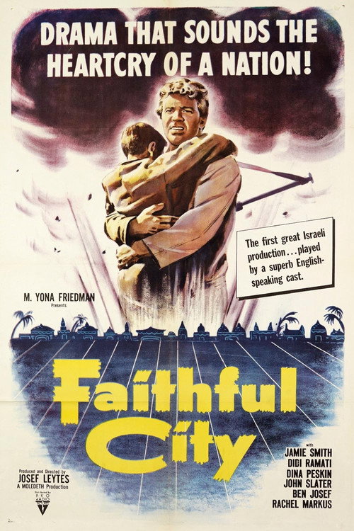 Movie poster for The Faithful City (1952)