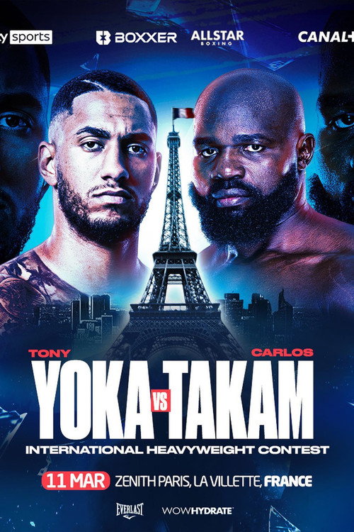 Movie poster for Tony Yoka vs. Carlos Takam (2023)