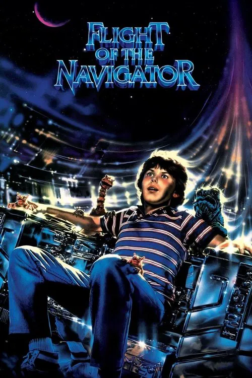 Movie poster for Flight of the Navigator (1986)