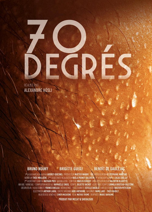 Movie poster for 70 DEGRÉS