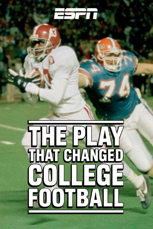 Movie poster for The Play That Changed College Football (2011)