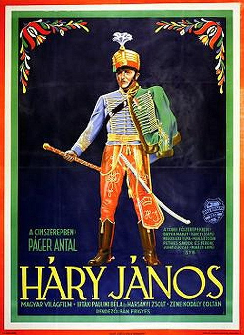 Movie poster for János Háry (1941)