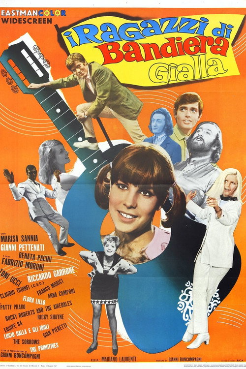 Movie poster for I ragazzi di Bandiera Gialla (1967)