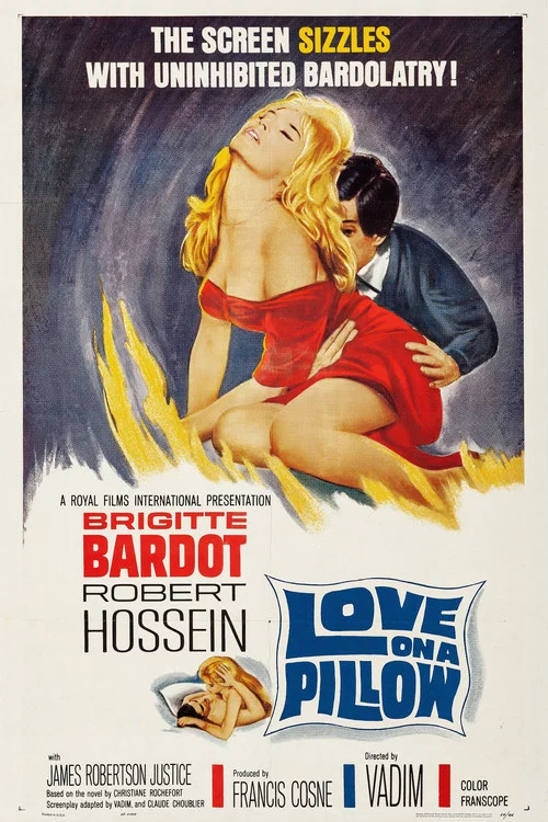 Movie poster for Love on a Pillow (1962)